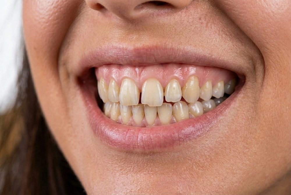 Prima — Faccette estetiche — prima e dopo